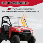 Folding Windshield for Polaris Ranger 500 4X4 (2006-2008)