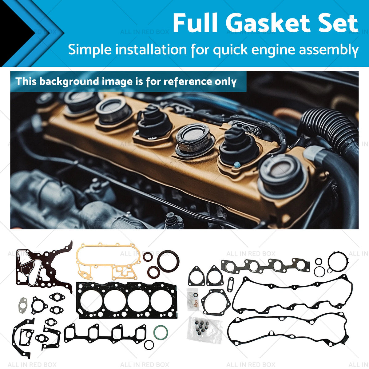 Full Engine Gasket Set for Toyota Hilux LN147 LN152 LN167 LN172 (3.0 D)