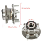 Set of 2 Wheel Hub Bearings for Mitsubishi Outlander (2014–2020)