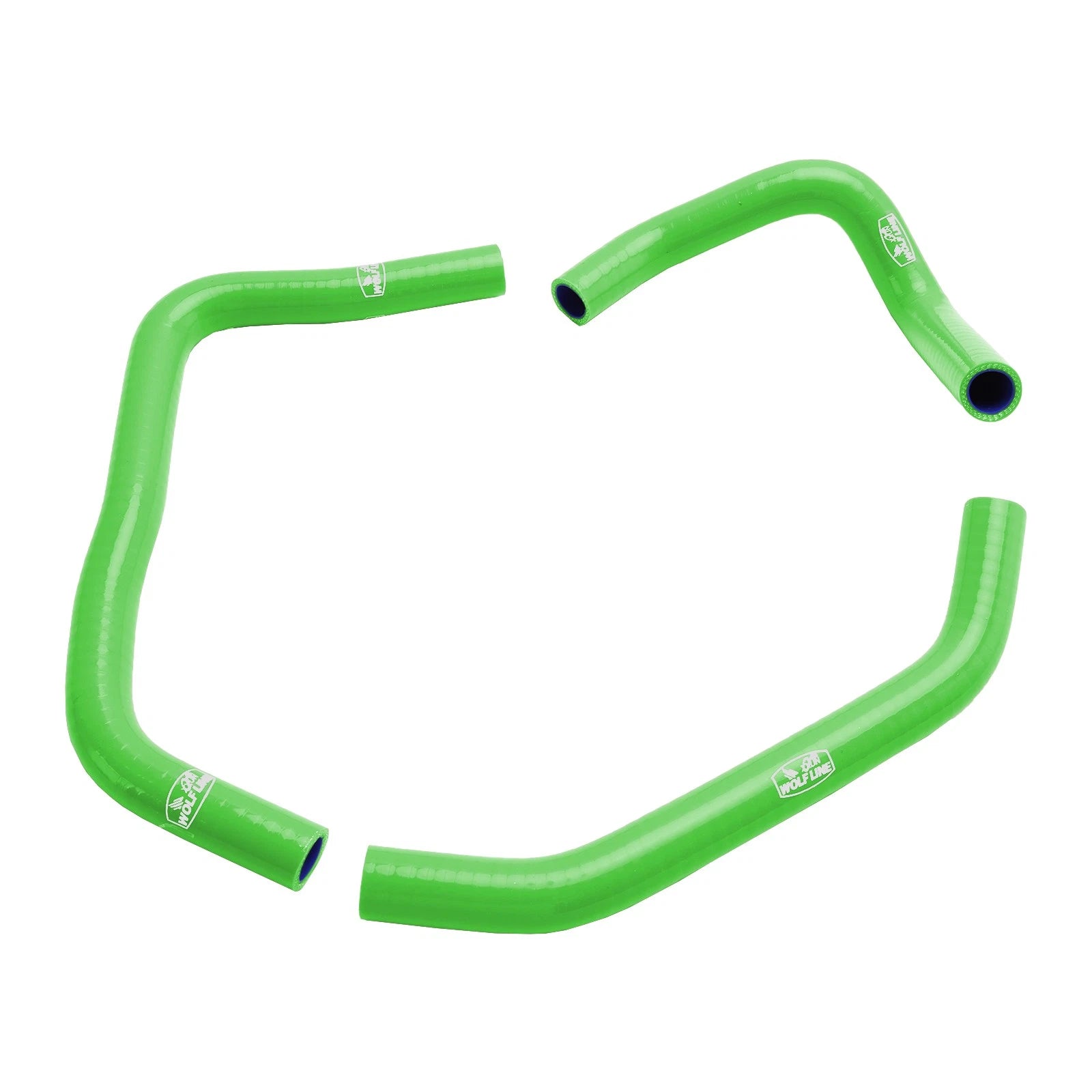 Silicone Radiator Coolant Hose Kit for Kawasaki ZX4R ZX-4RR (2023–2024) Green