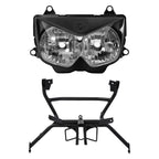 Front Headlight Upper Fairing Stay Bracket for Kawasaki Ninja 250R (2008–2012)