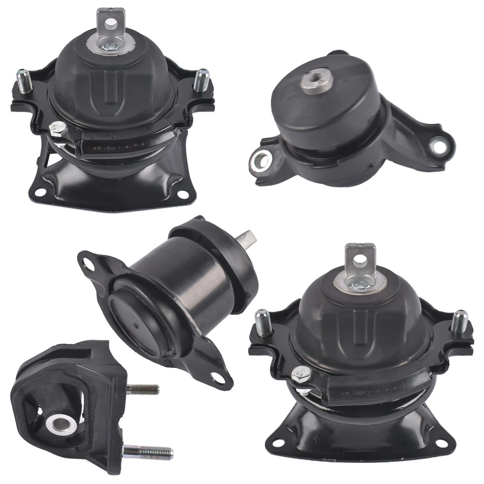 Set of 5 Engine Motor & Transmission Mounts for Honda Accord (2008–2012)