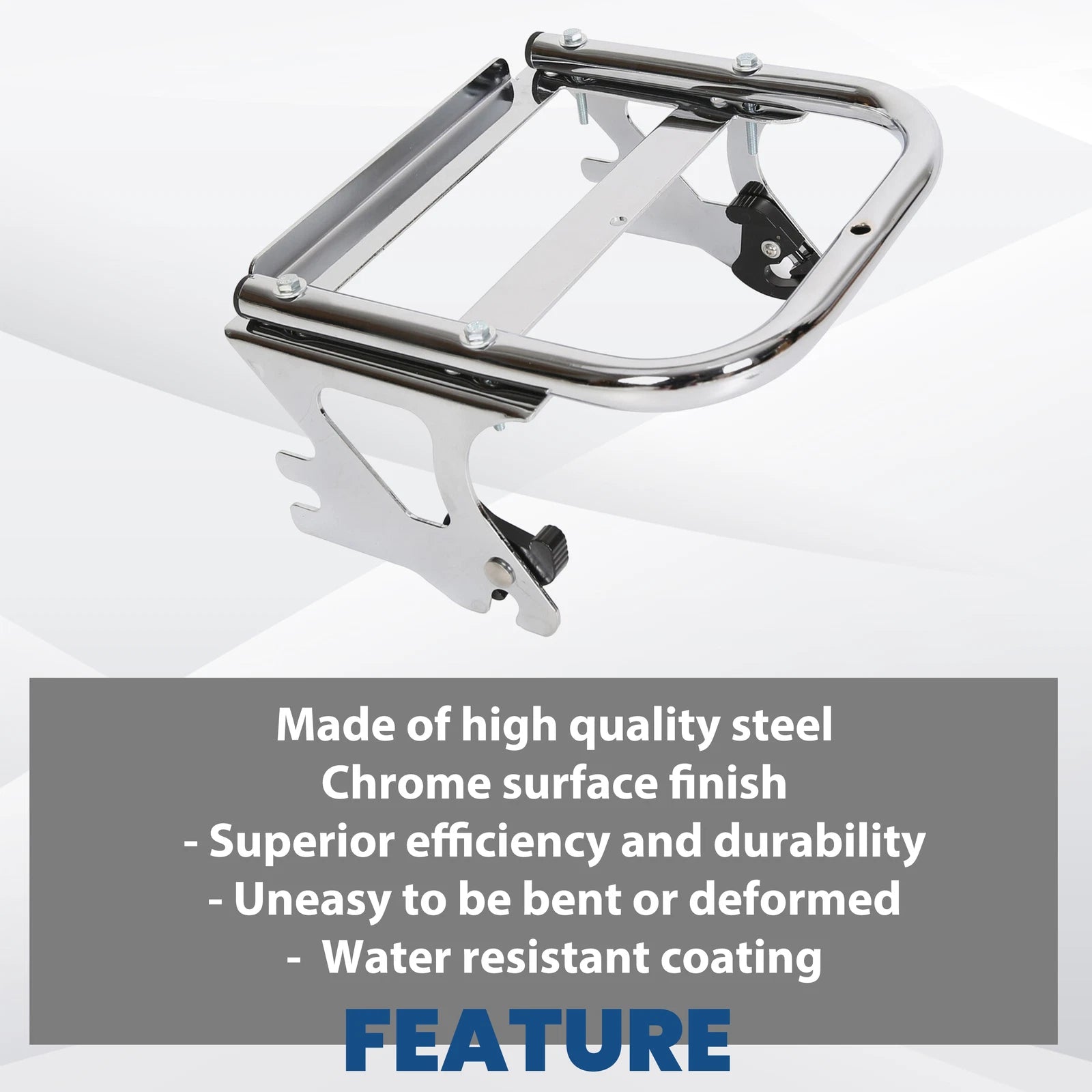 Quick Detach Trunk Mount Rack Docking Hardware Kit for Harley Touring (1997–2008)