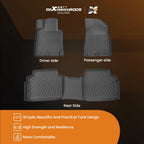 Set of 4 Waterproof Carpet Floor Mats for Kia K5 FWD Hyundai Sonata (2020–2025)