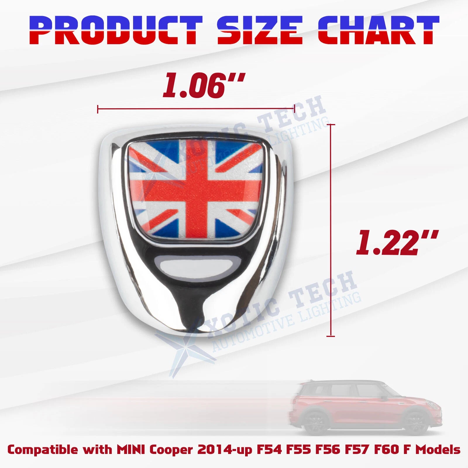 Ignition Switch Protection Button Cap Sticker for Mini Cooper (R56-R57)