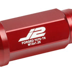 20Pcs J2 7075 Forged Aluminum M12x1.25 Spiky Cap Lug Nuts for Universal
