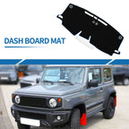 Dashboard Cover Mat for Toyota Sienna (2021–2024) Sun Protector Black Blue