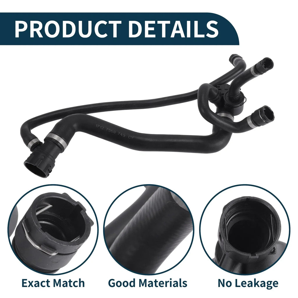 Radiator Hose Upper for BMW 5 Series E60 (2006-2009)
