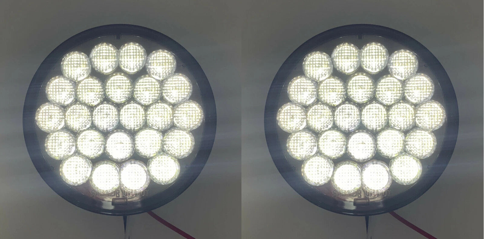 4 Inch LED Backup Reverse Lights Pair with Smoked Lens for Nissan (2007–2019)