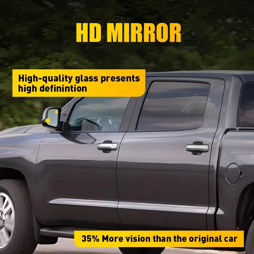 Driver Side Heated Mirror Glass with Turn Signal for Toyota Sequoia (2008–2017)