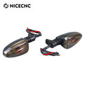 Smoke Lens Turn Signal Indicator Light for BMW HP2 K1200S R1200GS F650GS F850GS (2005–2020)