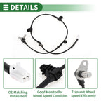 ABS Wheel Speed Sensor No.EG274372YB for Mazda CX-7 (2007–2012)