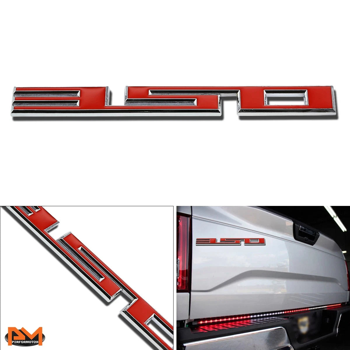 3D Polished Metal Decal Emblem for Chevrolet/Isuzu/Pontiac (350)