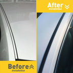 2X Black Roof Trim Molding Kit for Honda Civic Sedan (2012–2015)