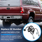 Rear Right Tail Light Socket Wiring Harness for Chevy Silverado Tahoe Suburban (2007–2014)