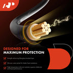 Set of 4 Spark Plug Wires for Mitsubishi Eclipse (1996–1999) L4 2.4L