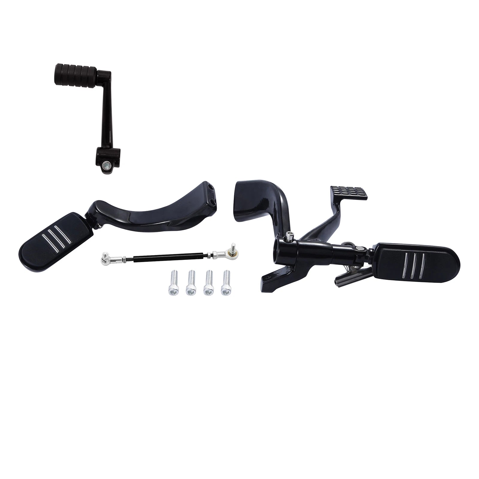 Mid Control Shifter Lever Foot Pegs Kit for Harley Sportster XL (2004–2013)