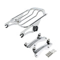 Luggage Rack & Docking Hardware Kit for Harley Road Glide (2014–2023) Chrome
