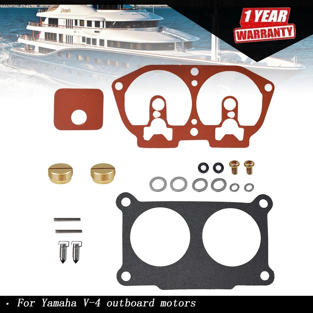 Carburetor Repair Kit for Yamaha Outboard V4 115 130 HP