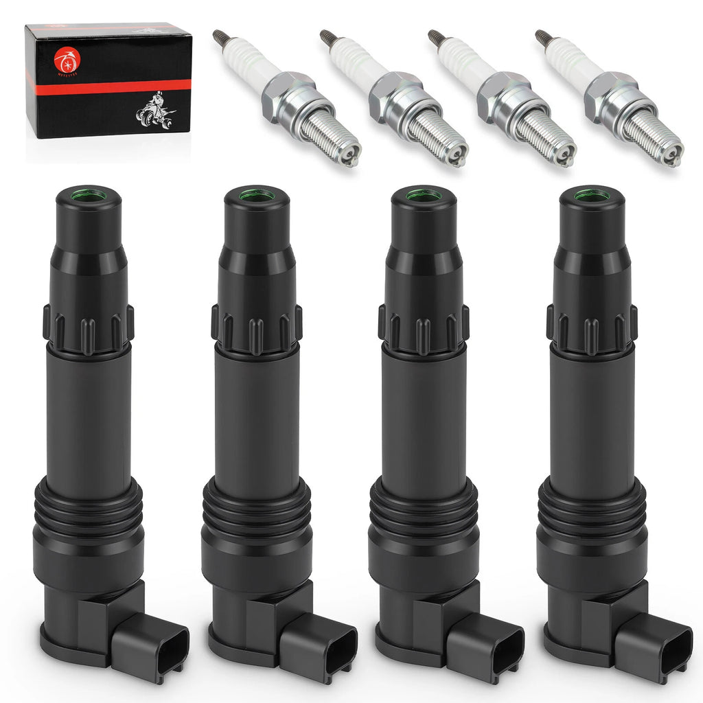 Ignition Coils + Iridium Spark Plugs for Suzuki Hayabusa B-King 1300 (2008–2019)