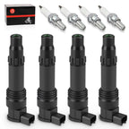 Ignition Coils + Iridium Spark Plugs for Suzuki Hayabusa B-King 1300 (2008–2019)