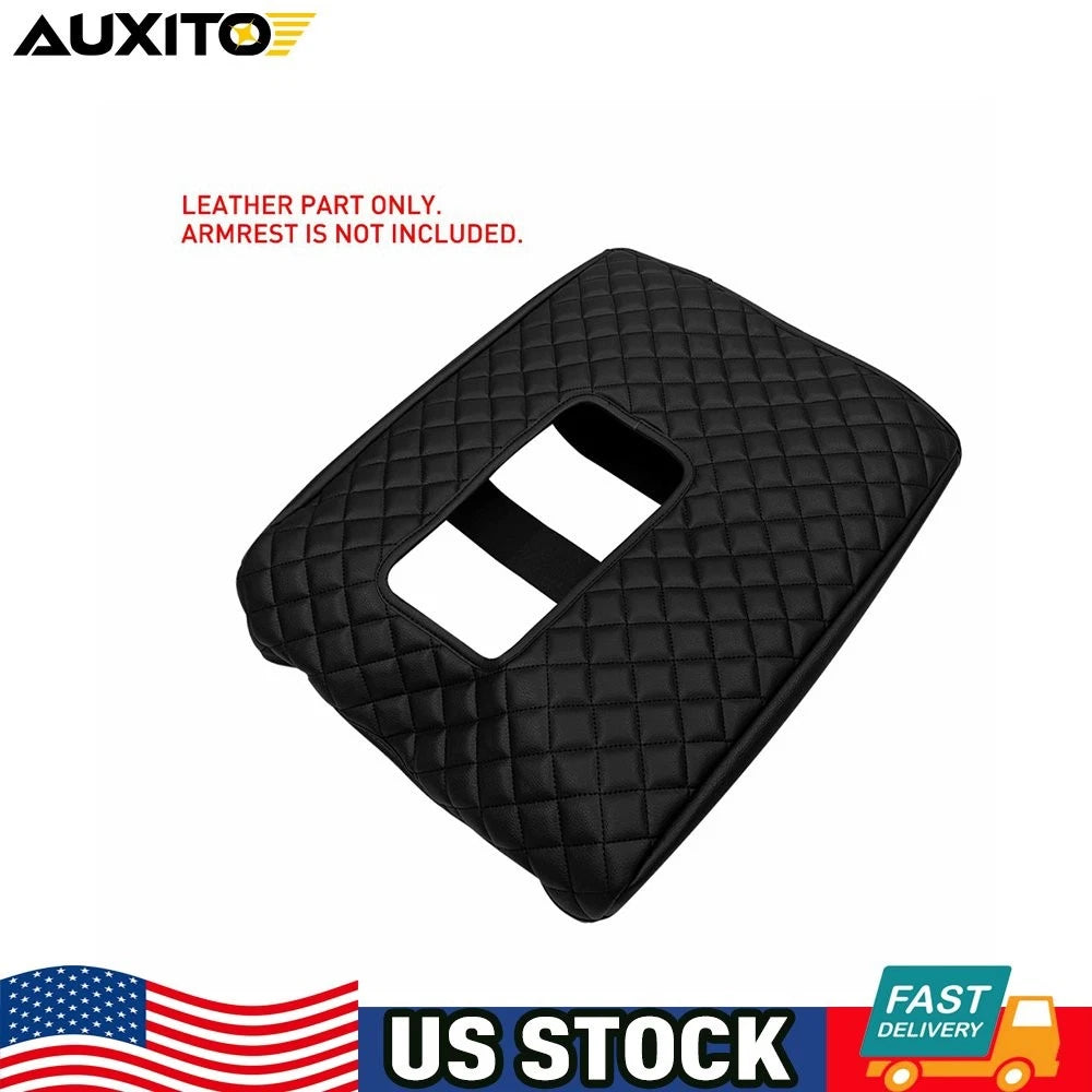 Leather Armrest Cover Cushion Pad for Toyota Tundra (2014–2021)