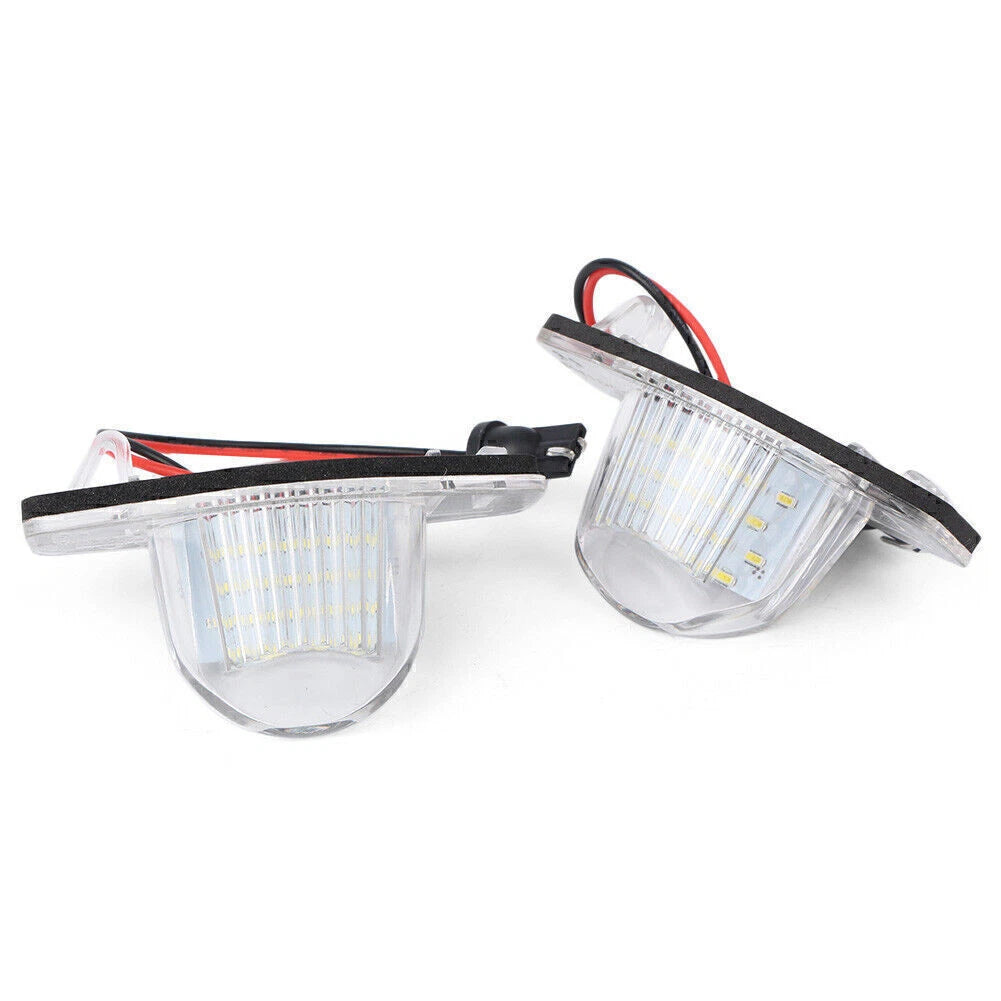2X LED License Plate Light for Honda Jazz Odyssey Stream CRV FRV (2001–2023)