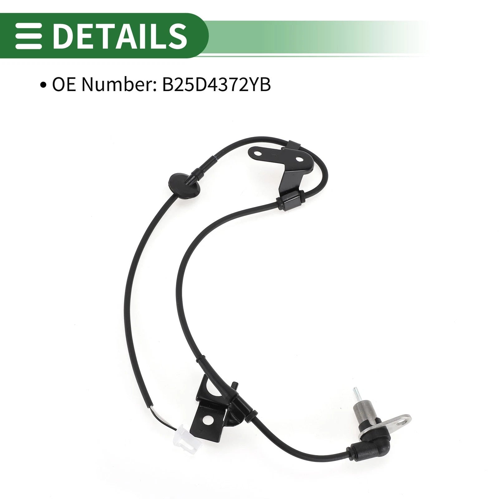 ABS Wheel Speed Sensor for Mazda 323 S (1998–2004) No.B25D4372YB