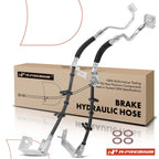 2X Front Brake Hydraulic Hose for Ford Mustang (2005–2014) 4-Wheel ABS