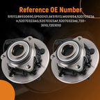 Front Wheel Hub & Bearing Kit for Dodge Ram 1500 (2006–2009) SP500101