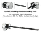 Oil Dipstick Tank Cap Plug 0710-0121 for Harley Touring Road King Electra Glide (2000–2006)