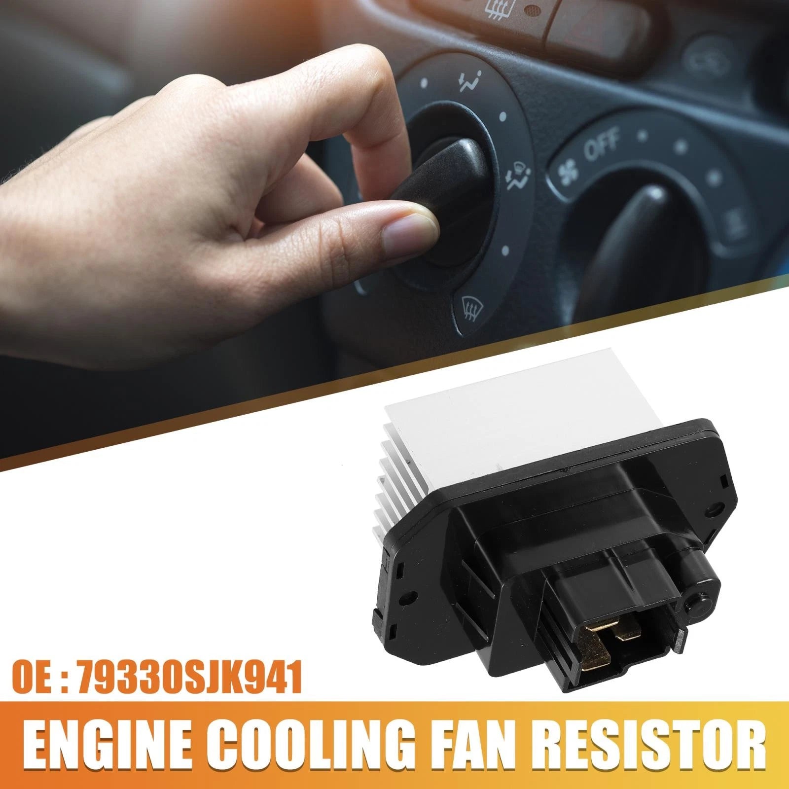 HVAC Blower Motor Resistor 79330SJK941 for Acura RL TL ZDX Honda Ridgeline