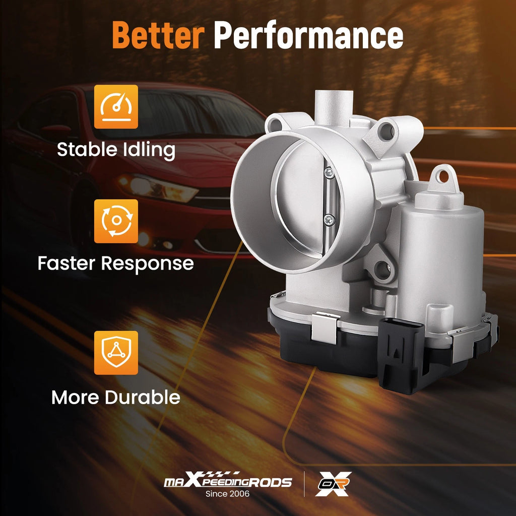 Throttle Body for Jeep Cherokee Renegade Compass (2014–2022) 2.4L
