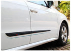 4 Pcs PVC Soft Rubber Door Sill Garnish Trim Cover for Car (Various Years)