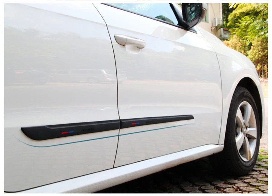 4 Pcs PVC Soft Rubber Door Sill Garnish Trim Cover for Car (Various Years)