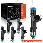 Set of 6 Fuel Injectors for Ford Fusion Mercury Milan (2006–2009)