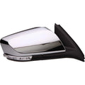Chrome Passenger Side Door Mirror w/Turn Signal for 2014-2017 Chevy Impala