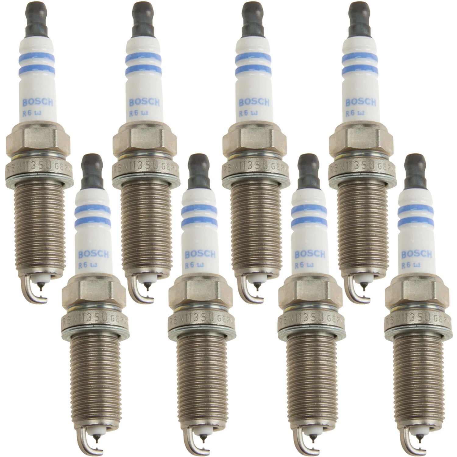 Set of 8 Bosch 9622 Double Iridium Spark Plugs for Hyundai Kia Nissan
