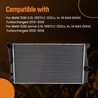 Aluminum Cooling Radiator for BMW 528i (2012–2016) 17118658304