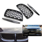 Black Frame & Chrome Grille for BMW E90 (2005-2008)