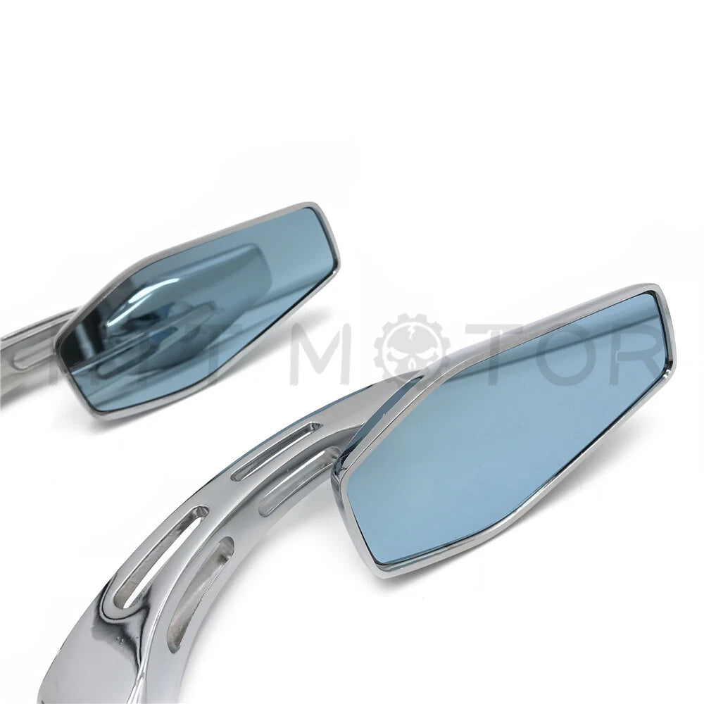 8mm 10mm Diamond Rearview Mirror for Honda CB1000R, Shadow, Yamaha, Suzuki