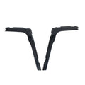 Window Visor Rain Shield Deflector for Ford Transit MK8 (2013-2023) Black