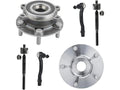 Front Wheel Hub Assembly & Tie Rod End Kit for Mazda 6 (2014–2017) MX284RH