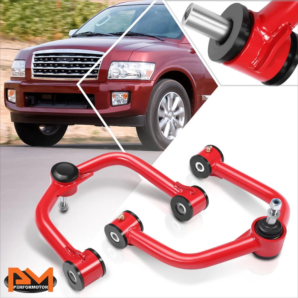 Set of 2 Front Upper Control Arms for Nissan Q56 Q80 Armada Pathfinder Titan (2004–2024)