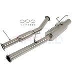 4" Rolled Tip Muffler for 240SX S13 Silvia (1989–1994) Stainless Steel Exhaust