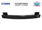 Replacement Steel Front Bumper Impact Bar for See compatibility Chart (2005–2015)
