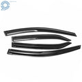Set of 4 Mugen Style Wavy Window Vent Visors for Toyota Corolla (2014–2019)