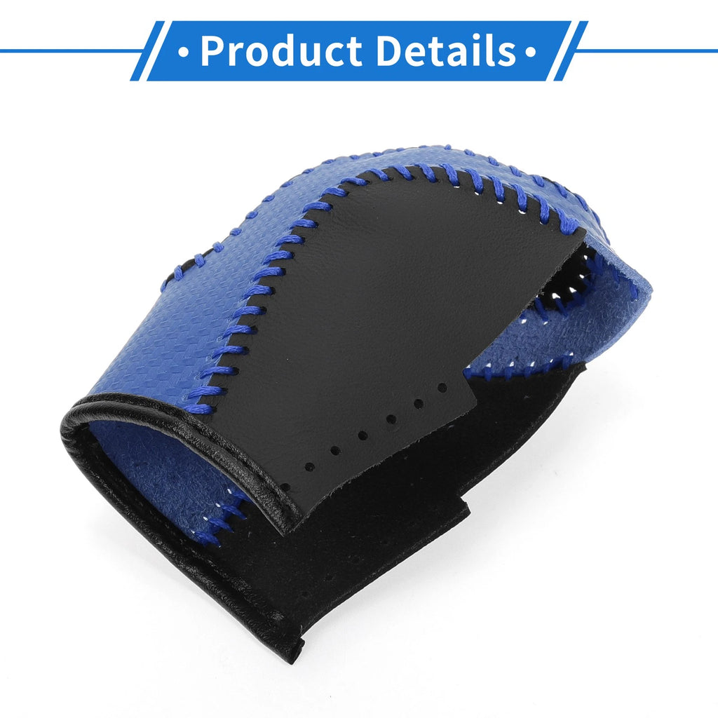 Gear Shift Knob Cover for Volkswagen Taos (2022–2023) Blue Carbon Fiber