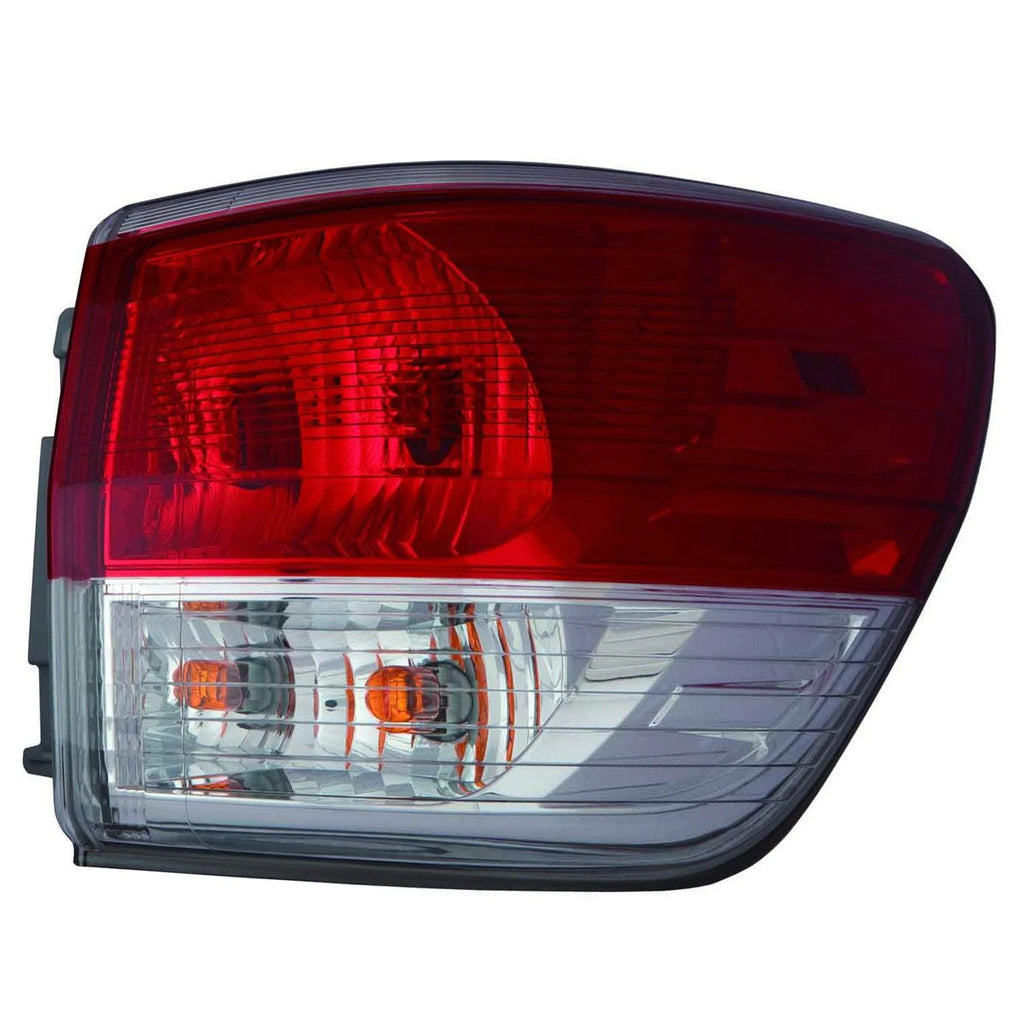 Replacement Passenger Outer Tail Light Assembly for 2013-2016 Nissan Pathfinder