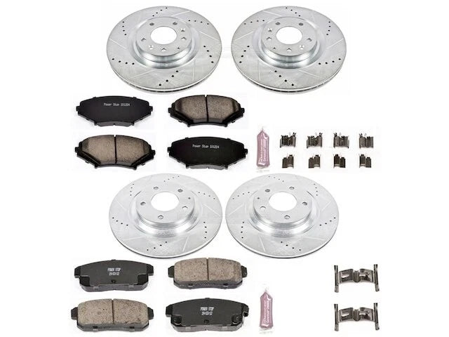 Brake Pad and Rotor Kit for Mazda RX-8 (2004–2011) NK656RM